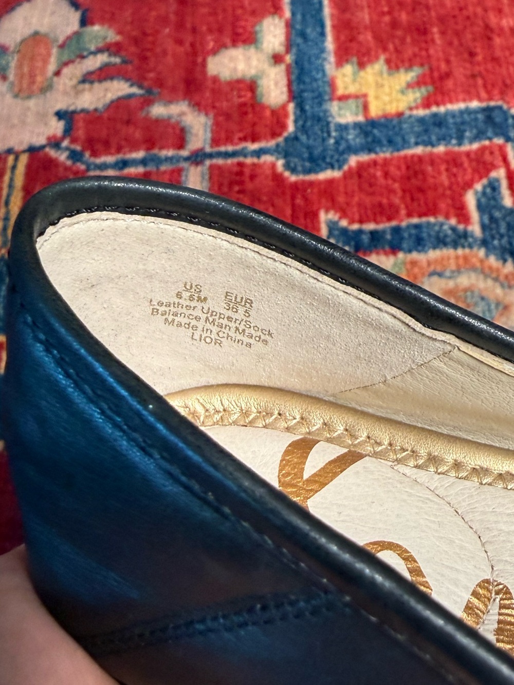 NWOT Sam Edelman Lior Black Leather Loafers | 6.5 - Picture 12 of 16